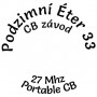 Pozvánka na 17. ročník CB závodu Podzimní Éter 33